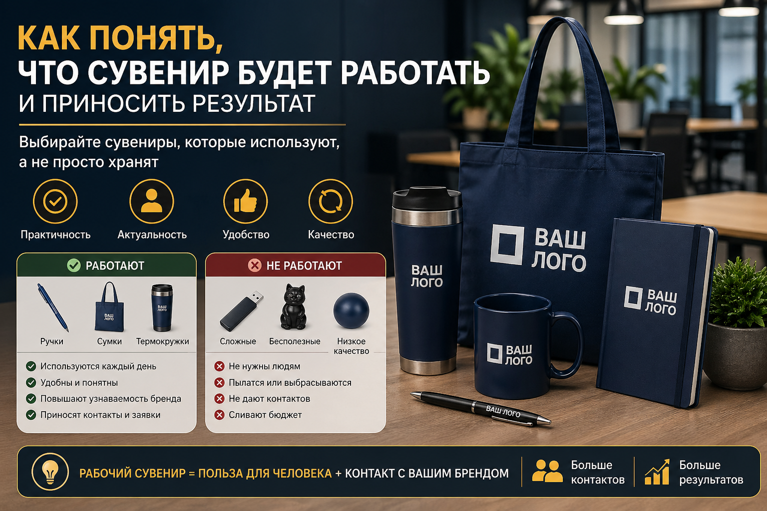 как понять что сувенир будет работать и приносить результат в бизнесе