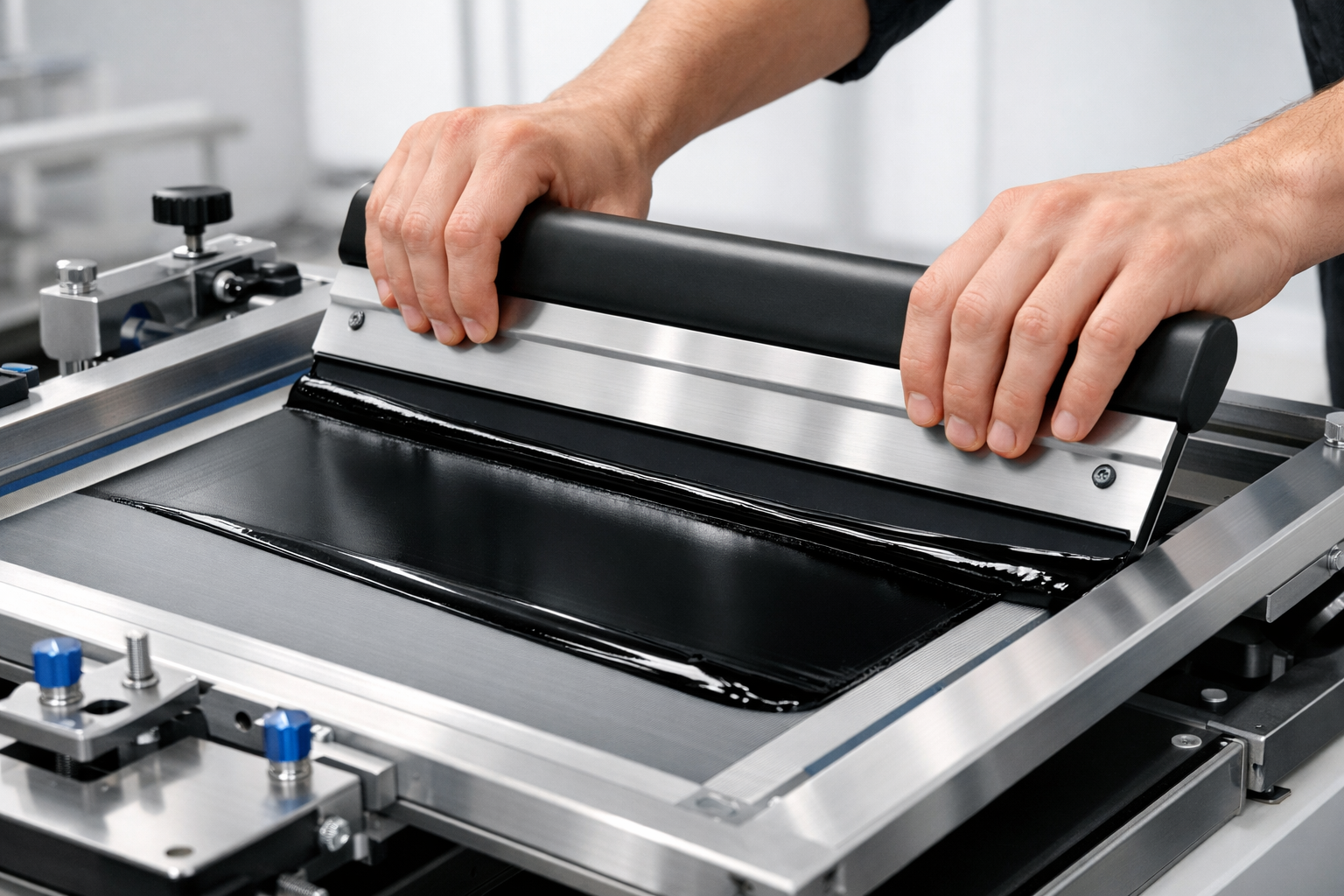 clean screen printing