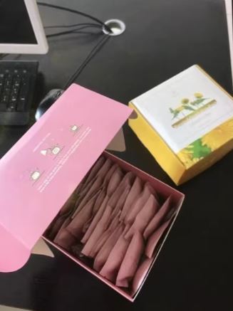 Отзыв Сария о товаре «Складные коробки с логотипом на заказ», 5 из 5 - Dreamella