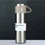 Термос с тремя кружками с логотипом