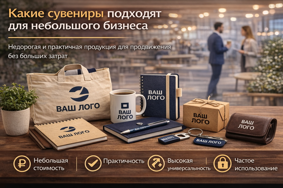 какие сувениры подходят для небольшого бизнеса недорогие и практичные решения для клиентов